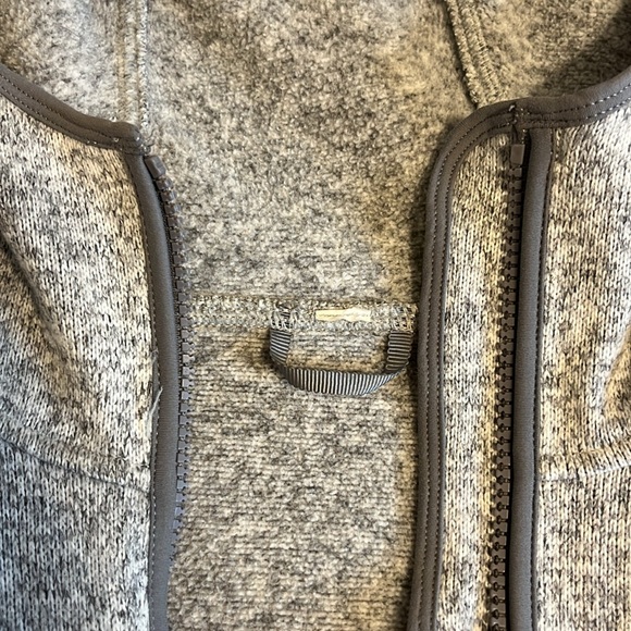 Lululemon half-zip scuba hoodie knit pullover, kangaroo pocket, light grey, 8 - Picture 6 of 7